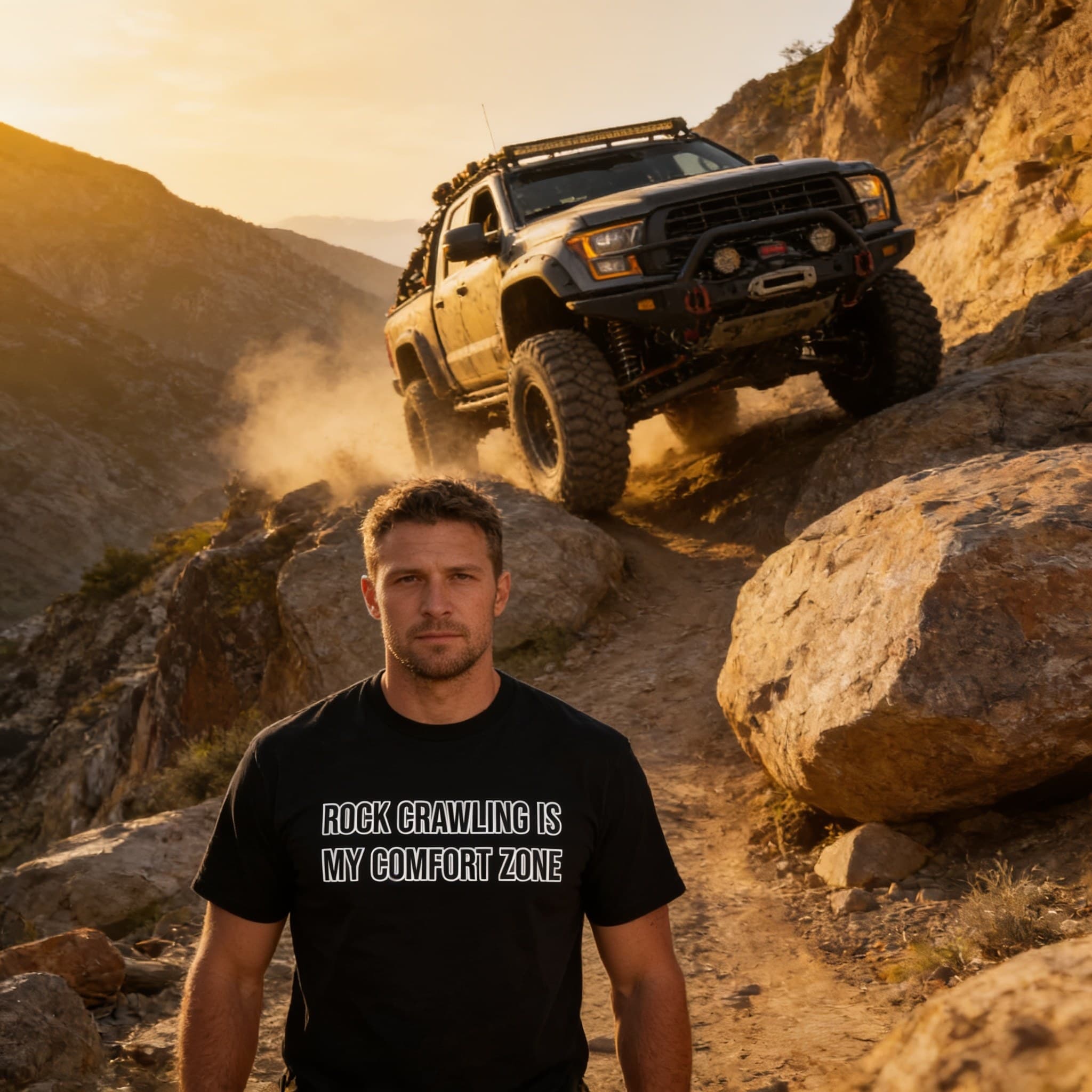 Rock Crawling Is My Comfort Zone